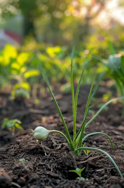 The Special Trick to Root Garlic Fast and Never Run Out Again