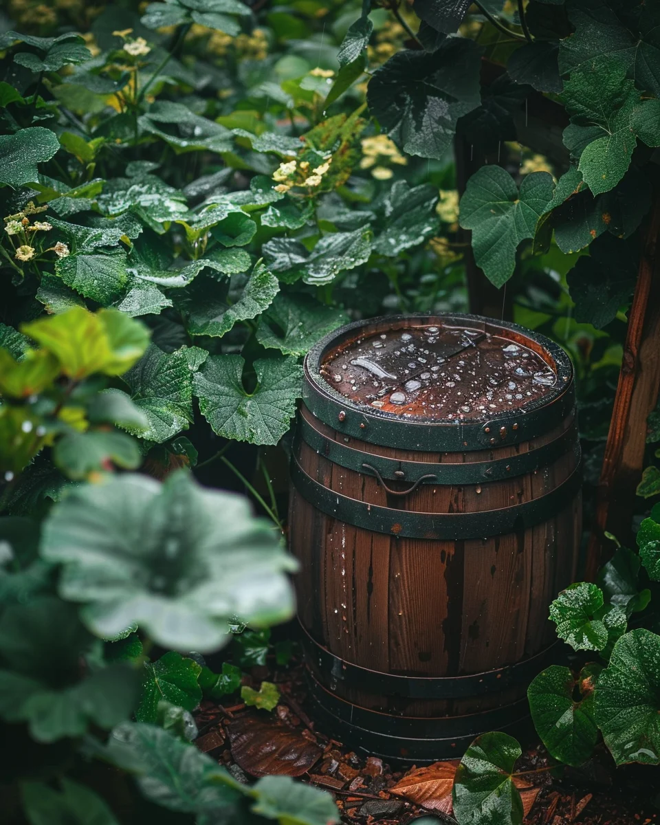 Turn Rain into Free Garden Water DIY Barrel Setup Made Simple