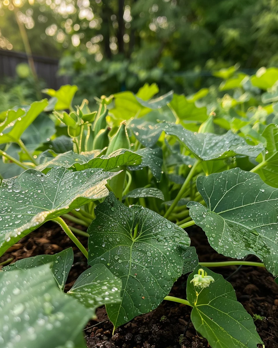 How I Grew Bucketfuls of Okra on a Tiny Terrace Garden