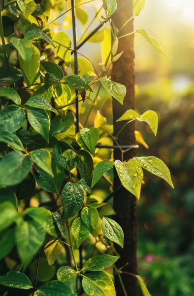 The Right Way to Grow Clematis on a Trellis