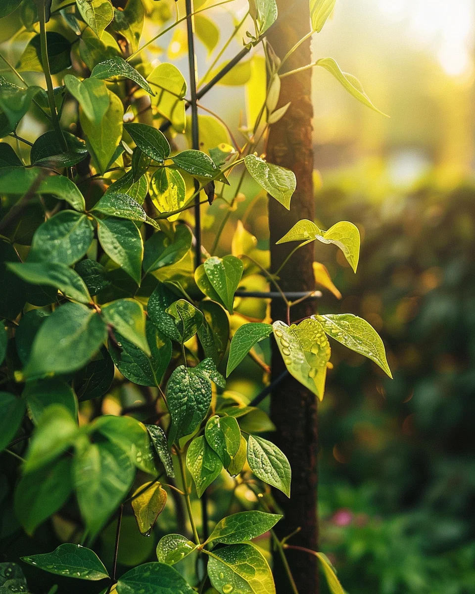 The Right Way to Grow Clematis on a Trellis