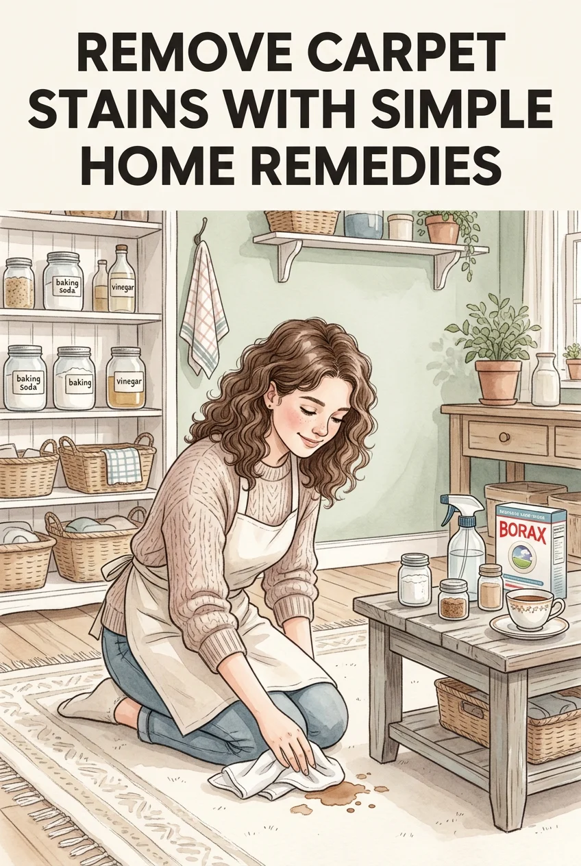 Bye-Bye Carpet Stains: Easy Fixes That Work