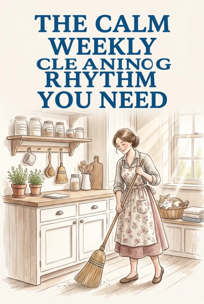 Calm Weekly Cleaning Rhythm I Wish I’d Started Years Ago