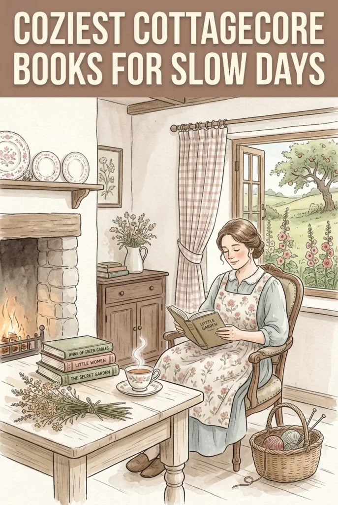 Coziest Cottagecore Books for Slowdays