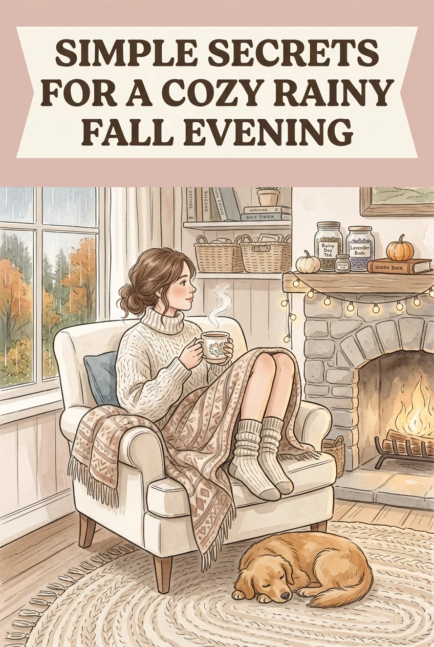 Cozy Things To Do On Rainy Autumn Evenings