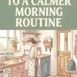 Create a morning routine that makes home life calmer every day