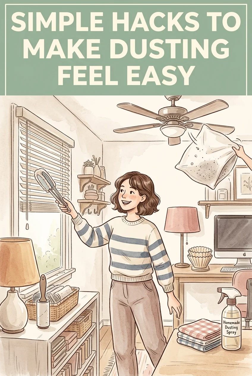 Dusting Hacks That Make Cleaning Feel Easy