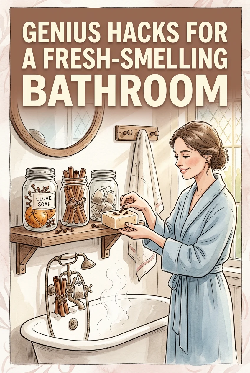 Easy Bathroom Smell Fixes You’ll Love