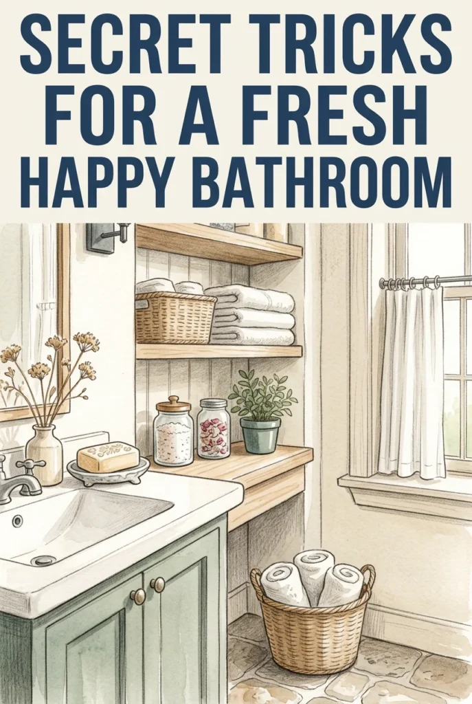 Easy Tricks for a Fresh, Happy Bathroom 25+