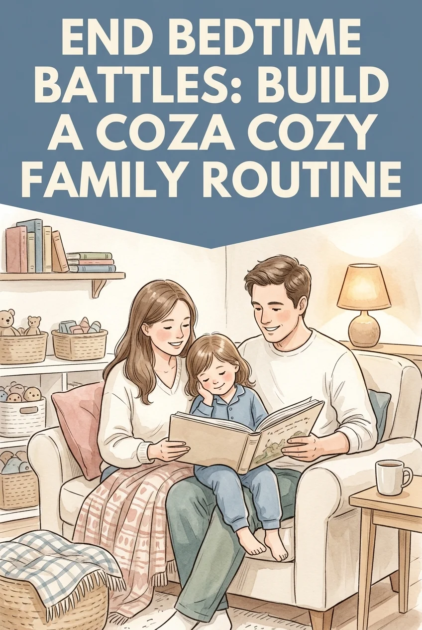 End Bedtime Battles: Build a Cozy Family Routine
