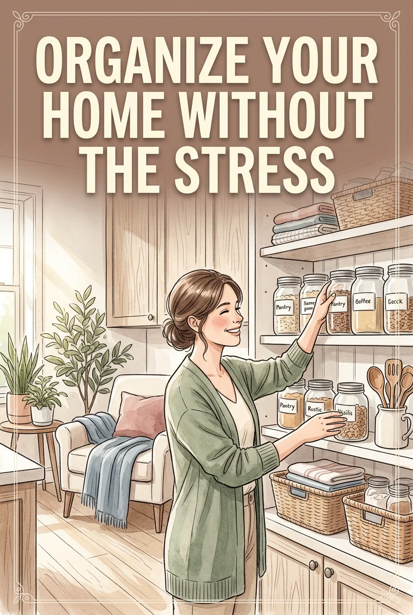 Finally Organize Your Whole Home, One Room at a Time—Stress-Free