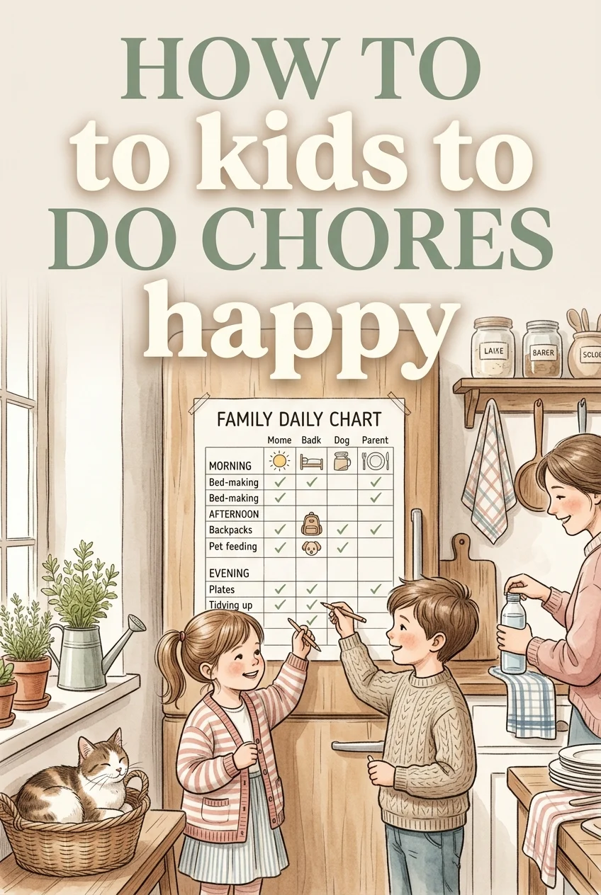 Free Printable Family Daily Chore Chart Download