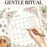 Gentle Floral Monthly Planner