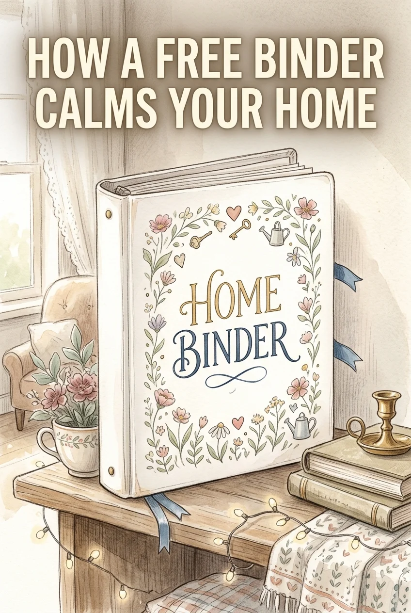 Grab Your Free Home Binder Cover Download