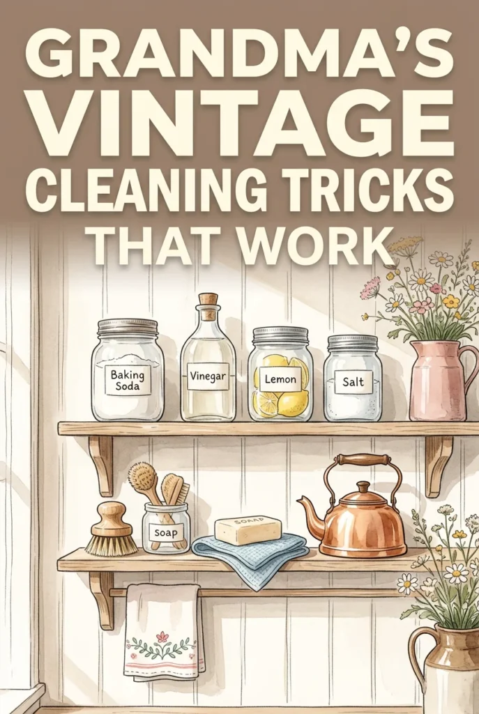 Grandma’s Vintage Cleaning Tricks That Still Work Like Magic