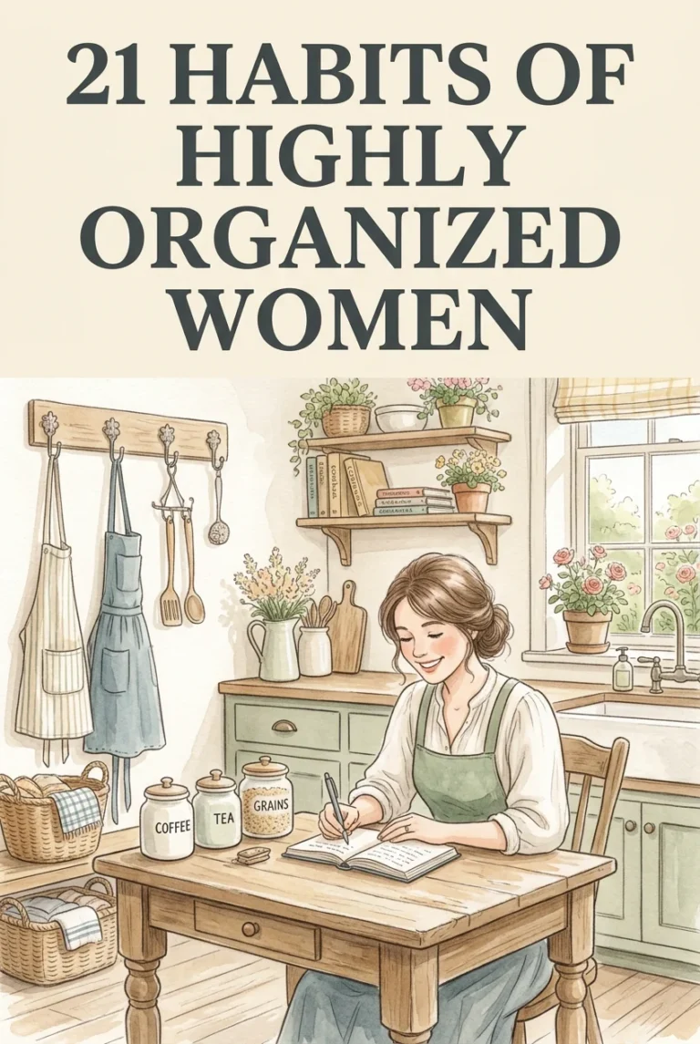 Homemaking Made Easy: 21 Habits Organised Women Swear By