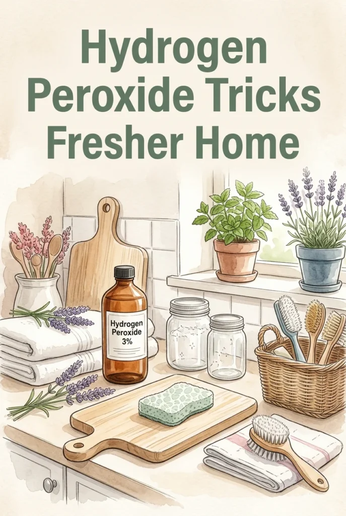 Hydrogen Peroxide Tricks for a Fresher Home