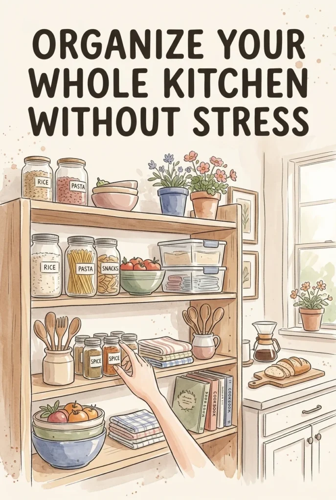 Organise Your Whole Kitchen Without Stress