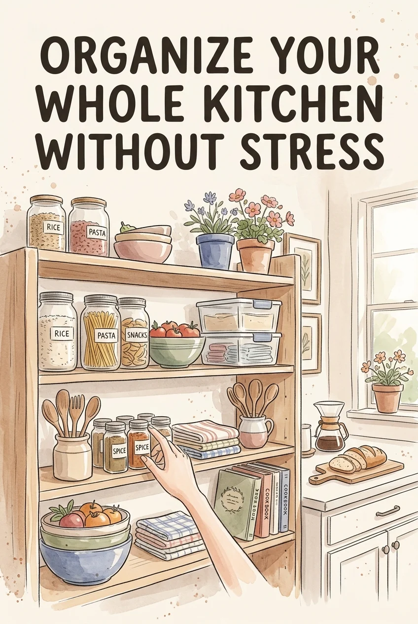 Organise Your Whole Kitchen Without Stress