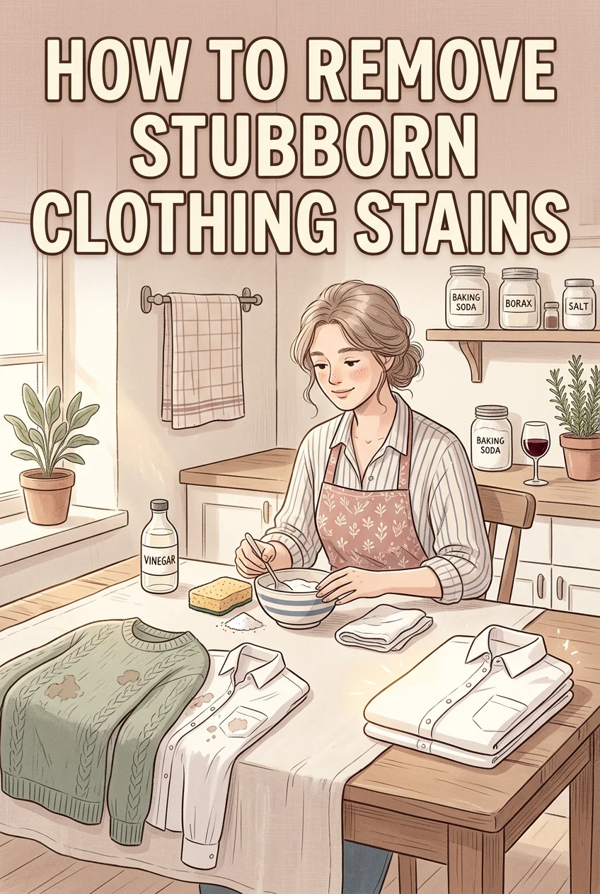 Save Your Favorite Clothes: Easy Fixes for Stains