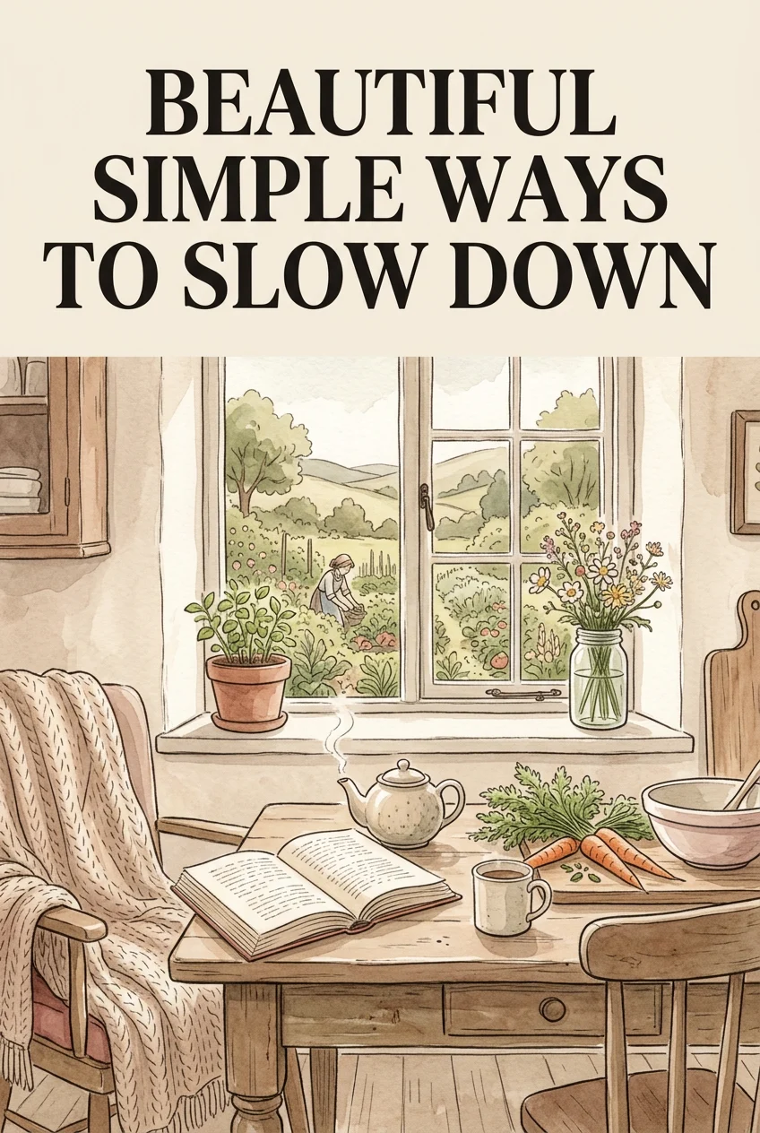 Simple Steps to Slowdown
