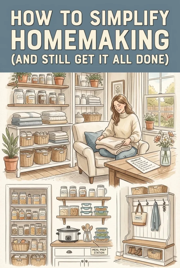 Simplify Homemaking and Still Get It All Done