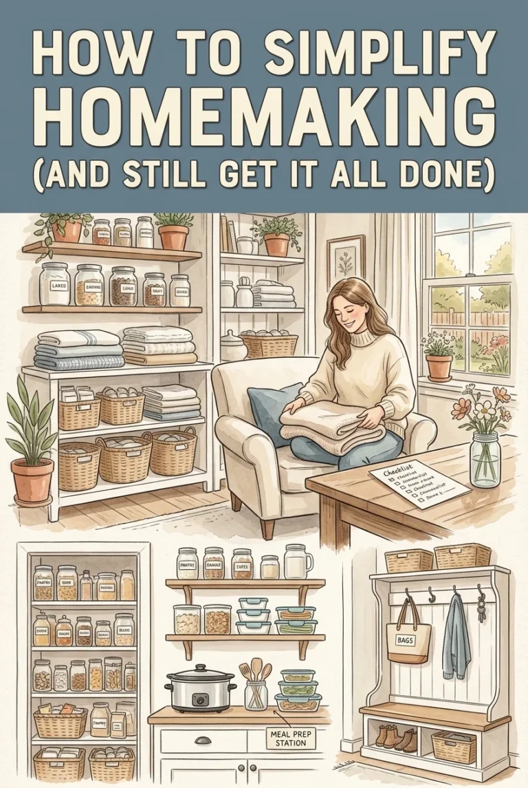 Simplify Homemaking and Still Get It All Done