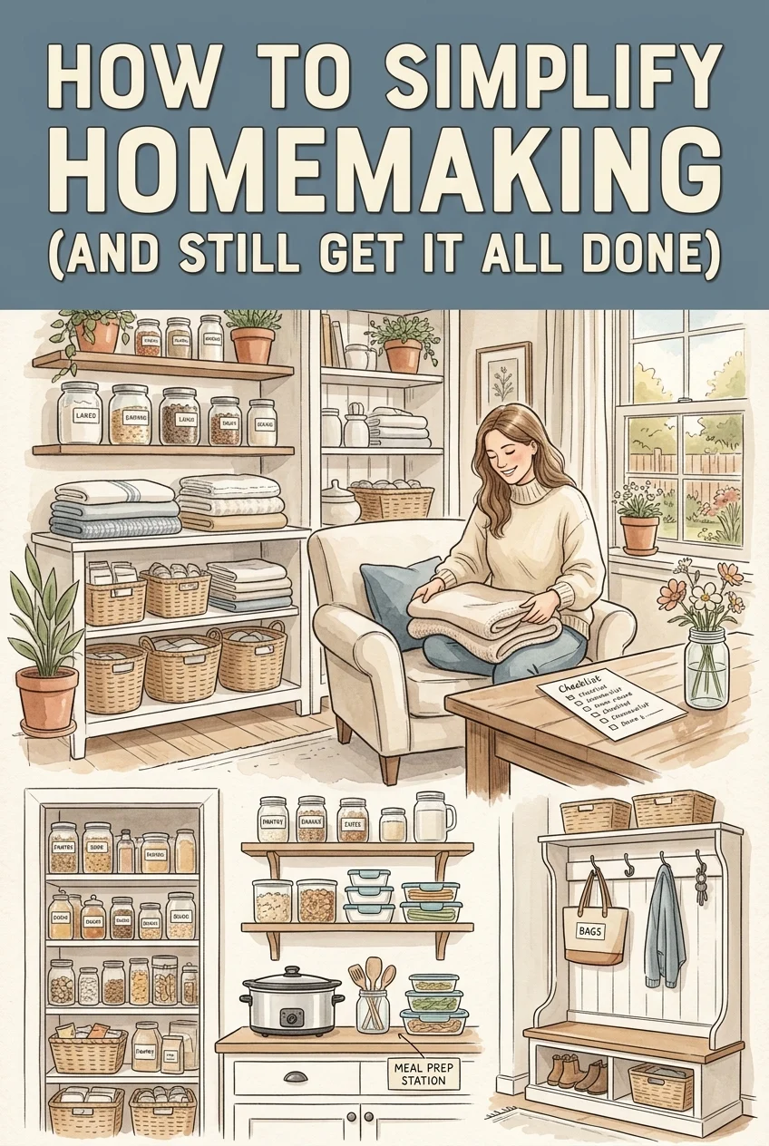 Simplify Homemaking and Still Get It All Done