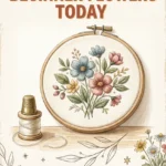 Start Embroidering: Free Beginner Flowers and Leaves Pattern PDF
