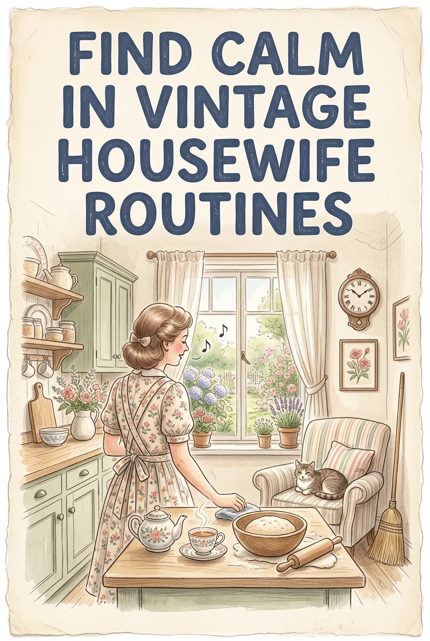 Steal This Vintage Housewife Routine for Calm