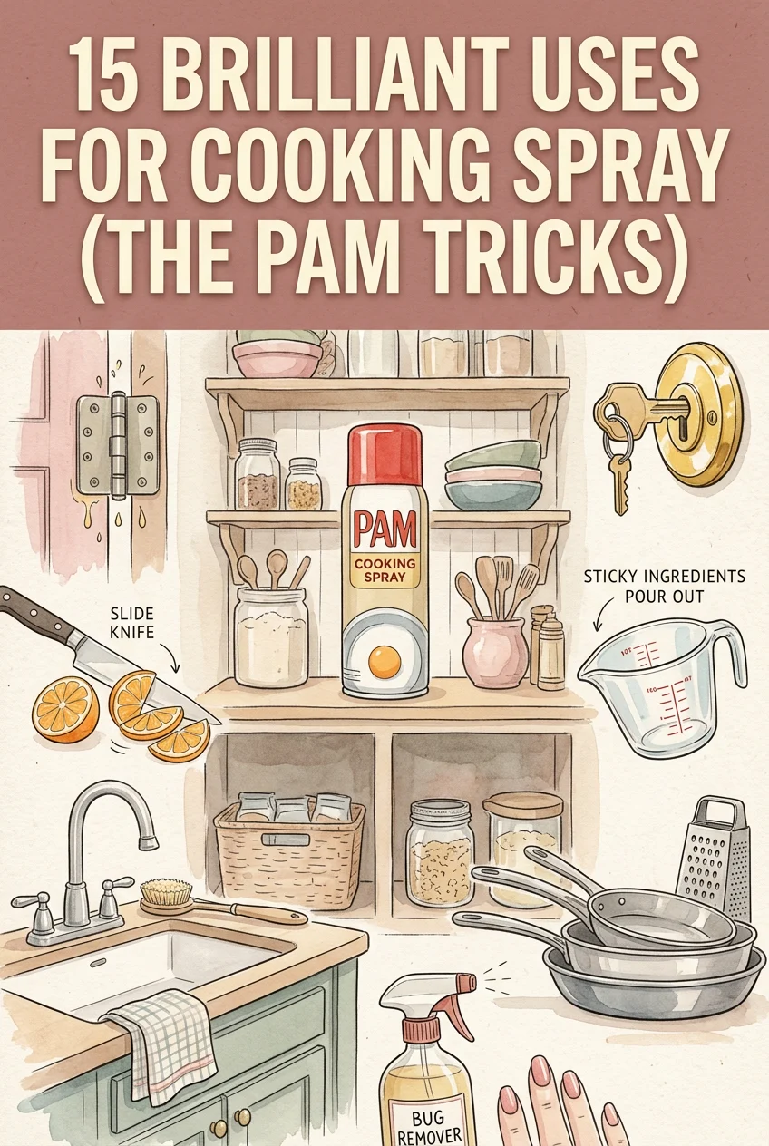 Surprising Pam Spray Household Fixes
