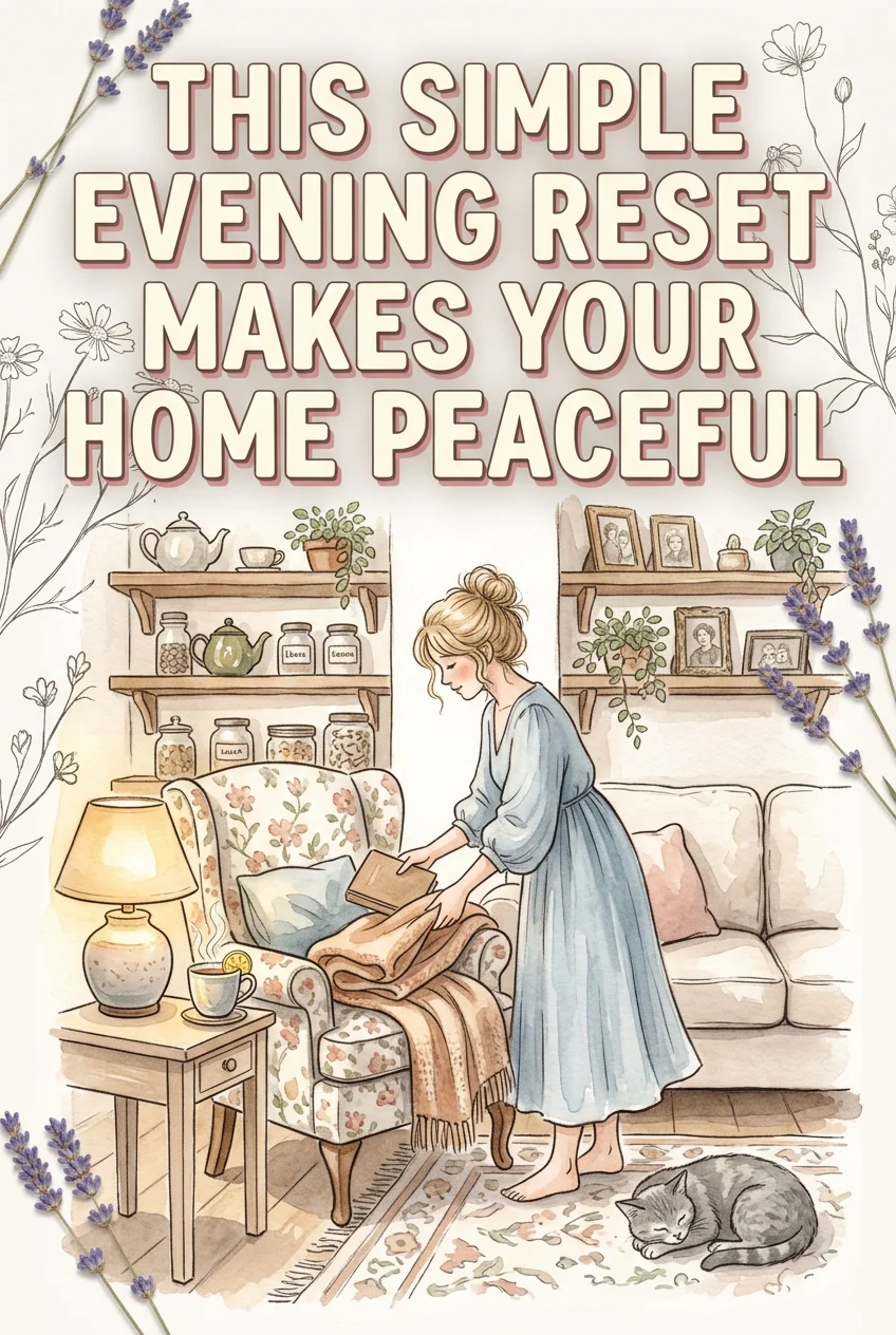 This Simple Evening Reset Makes Your Home Peaceful