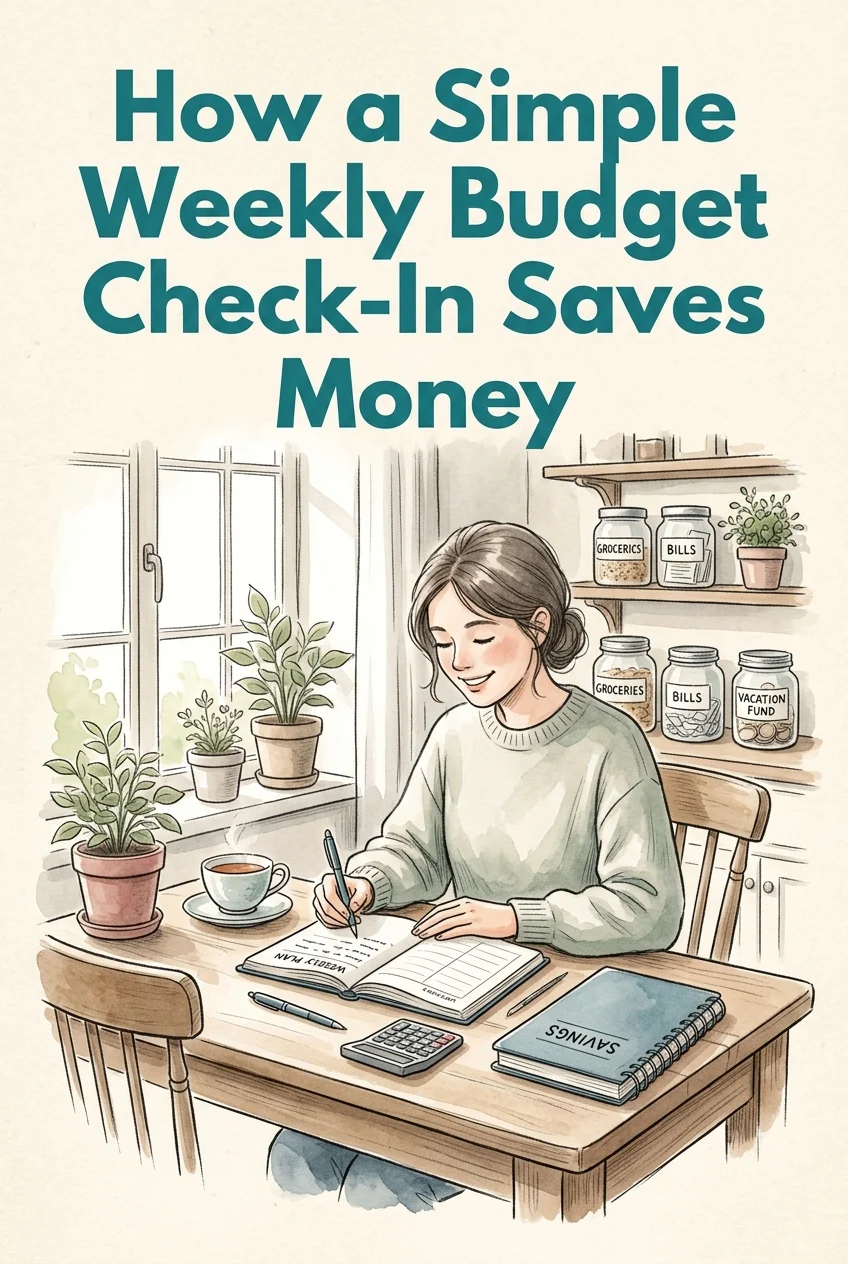 This Weekly Budget Check-In Saves Time, Money, and Stress