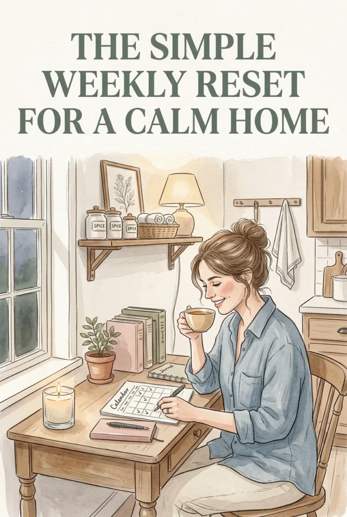 This Weekly Evening Reset Keeps Your Home and Life On-Track Again