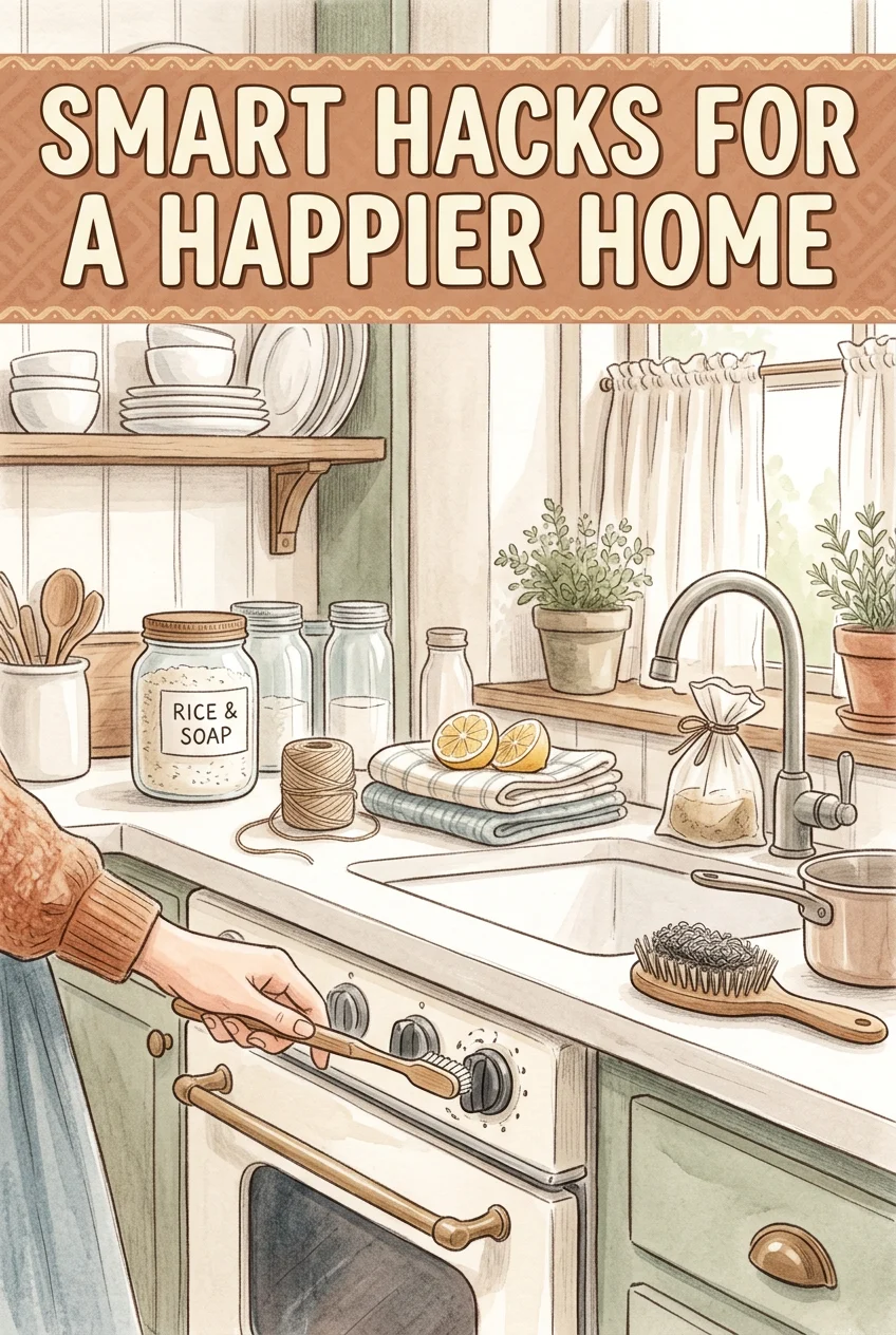 Tiny Cleaning Hacks for Happier Home