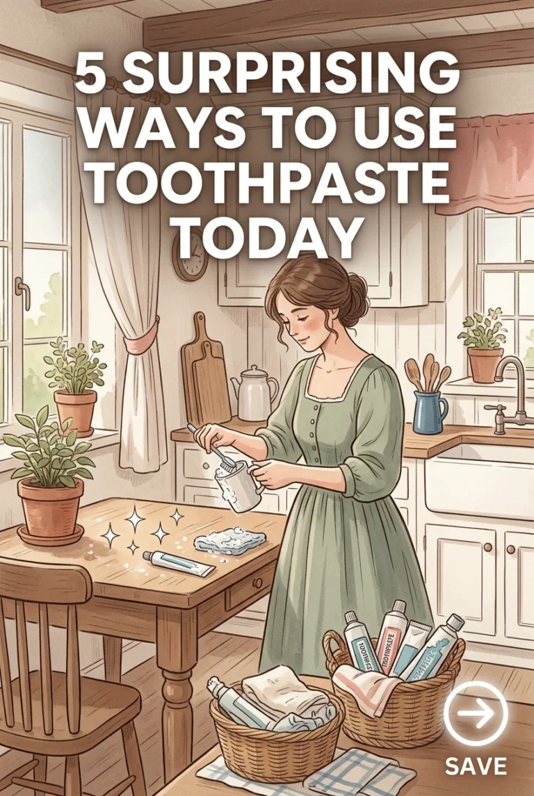 Toothpaste Hacks That Save Your Home