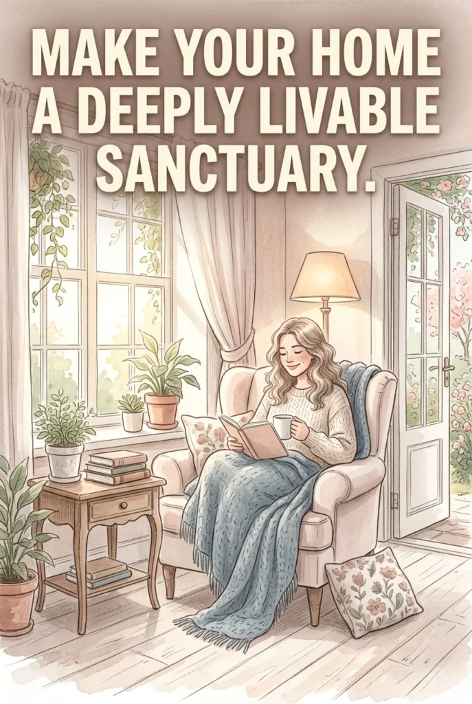 Turn Your Home From Showroom to Sanctuary: Simple Changes So You Stop Hiding and Start Living Daily