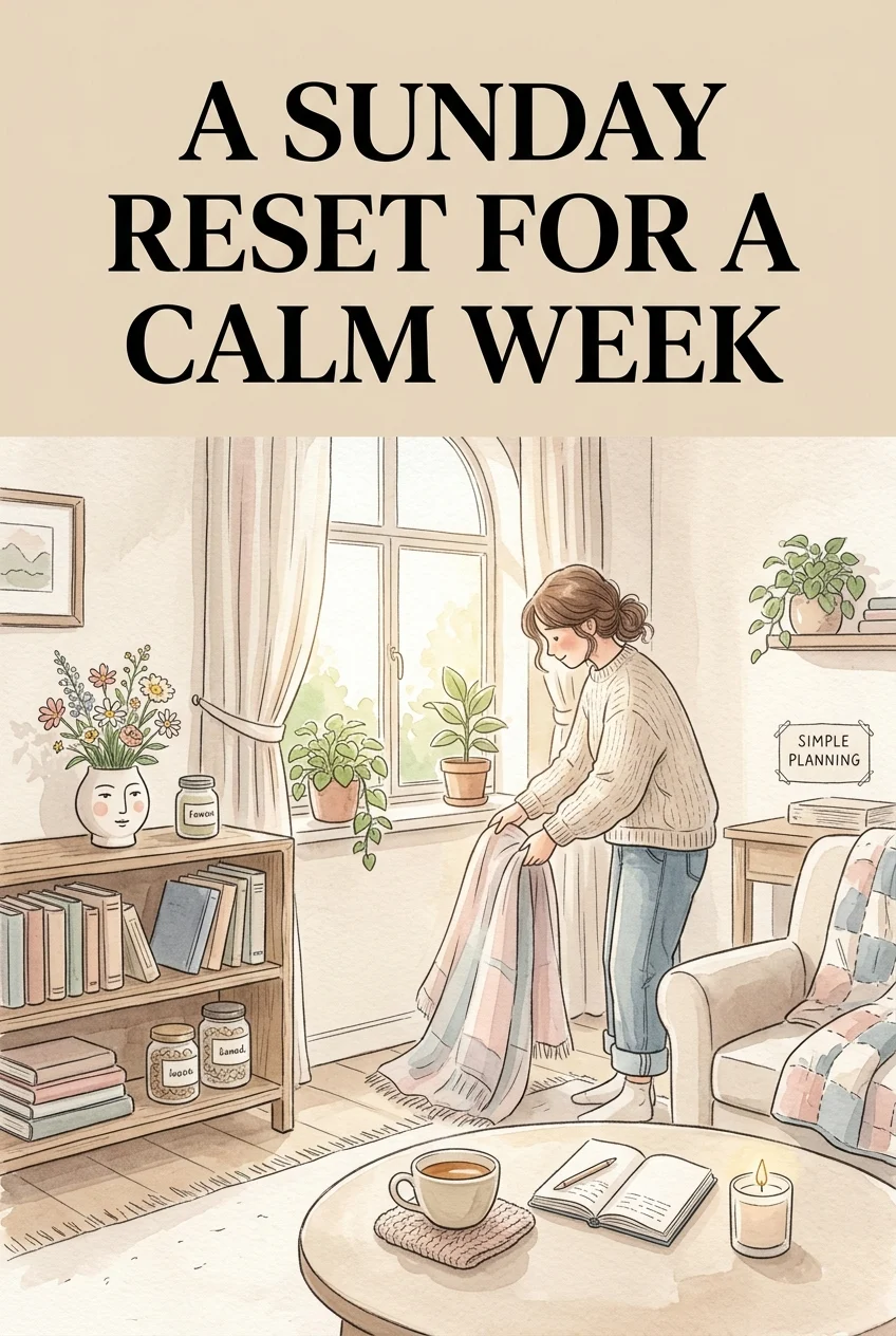 Your Cozy Sunday Reset Ritual