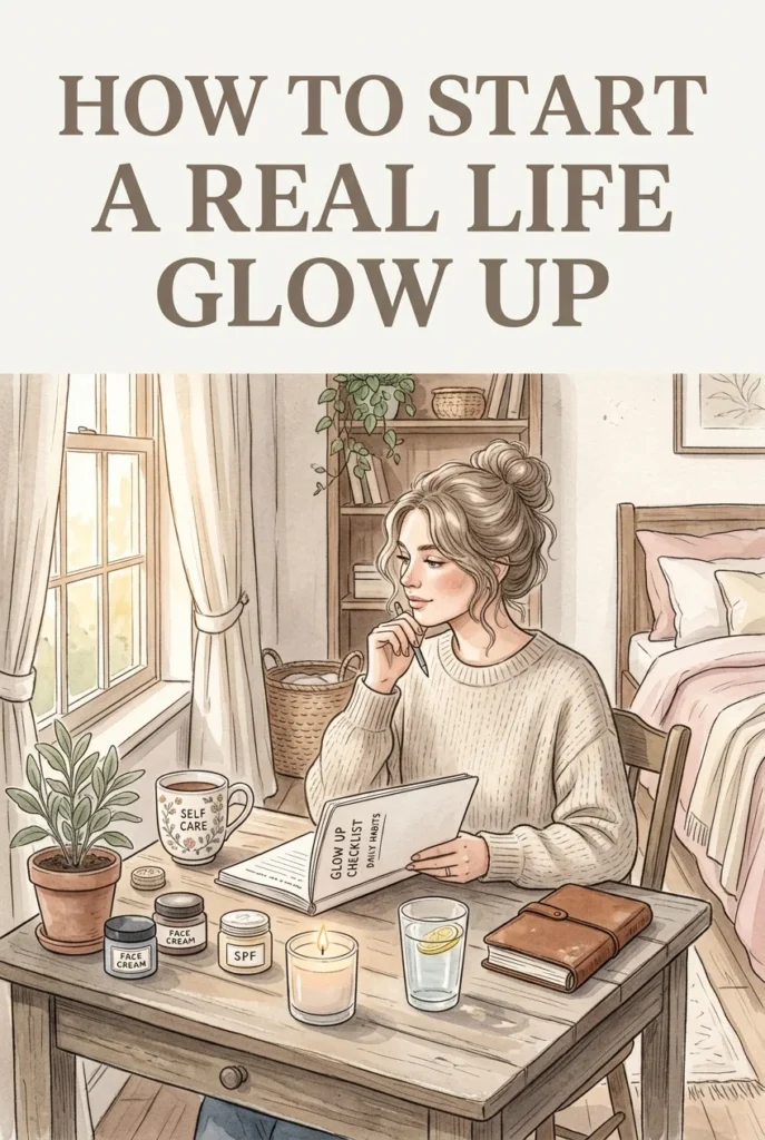 Your Real-Life Glow-Up Checklist Today