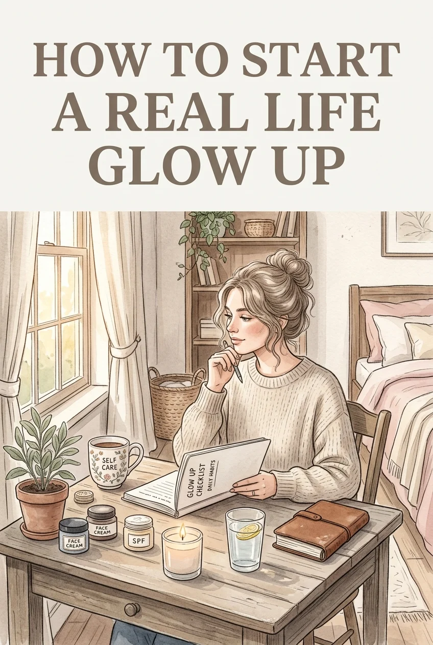 Your Real-Life Glow-Up Checklist Today